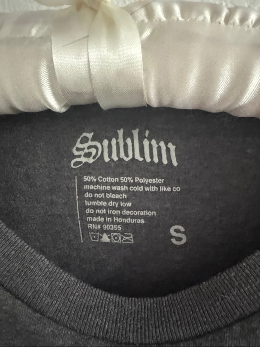 SUBLIME GRAPHIC TEE SUN GRAY LONG BEACH SMALL - Picture 3 of 6